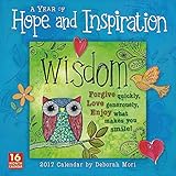 A Year of Hope & Inspiration 2017 Wall Calendar