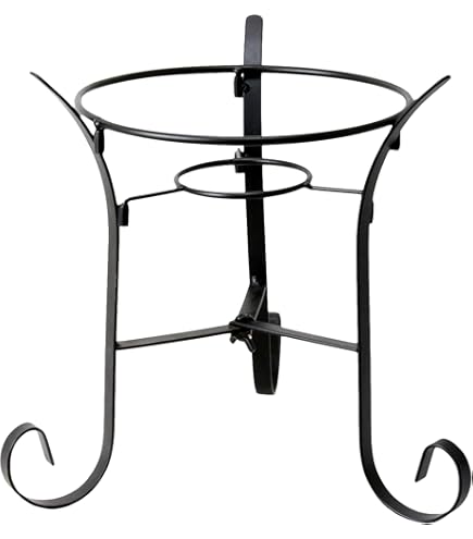 Topadorn Support De Boule D'observation En Métal Pour Globes D'observation De 25,4 Cm Ou 30,5 Cm