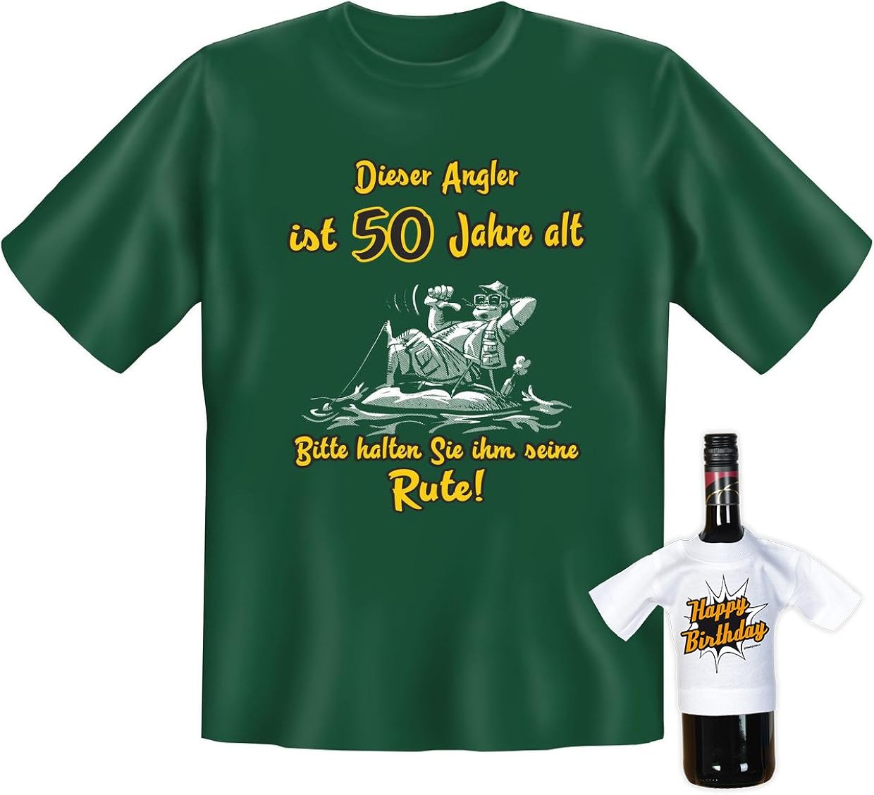 Herren T-Shirt zum 50. Geburtstag   Mini - Tshirt im Set Shirt Geschenk Geburtstagsgeschenk ...
