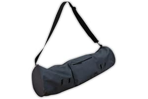 YogaAddict Yoga Mat Bag and Carriers "Compact" With Pockets, Fit Most Mat Size, Extra Wide, Adjustable Strap, Easy Access