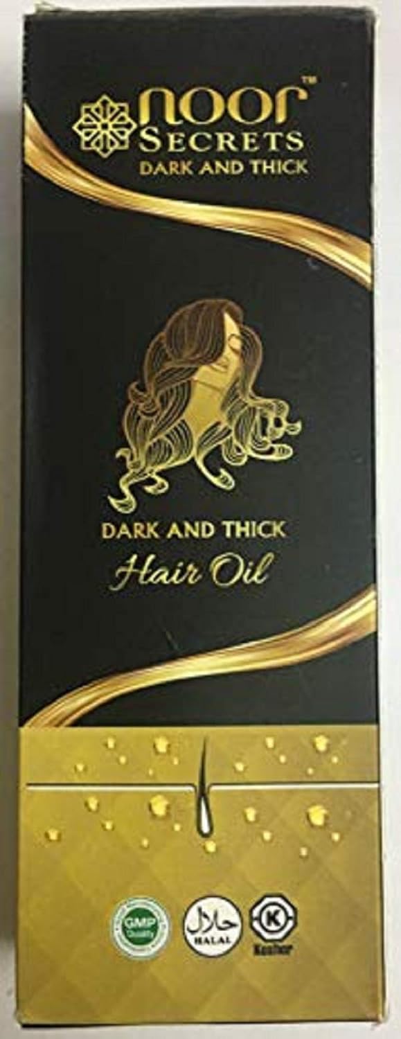 Noor Secrets Herbal Hair Growth Oil, 100ml (Pack of 2) Beauty