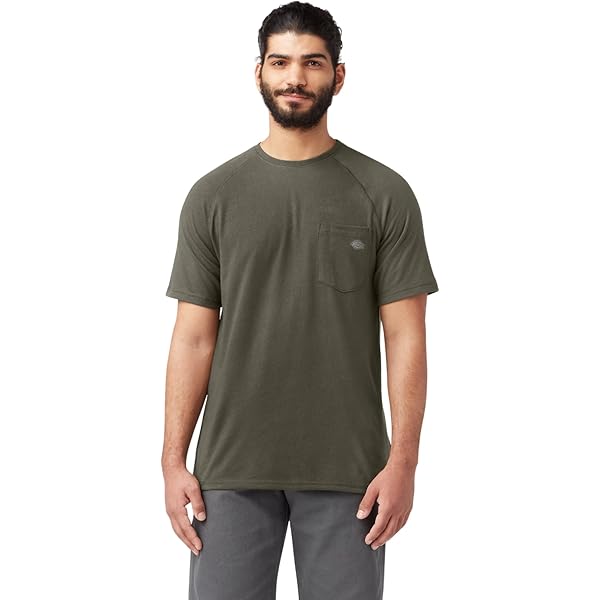 Amazon.com: Dickies Cooling Short Sleeve Pocket T-Shirt