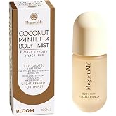 MegustaMe Coconut Vanilla Body Spray for Women, Paraben &amp; Phthalate Free, Vegan &amp; Cruelty-Free Gentle Fragrance Mist, Quick Dry Non-Greasy Scent Spray, 3.38 fl oz