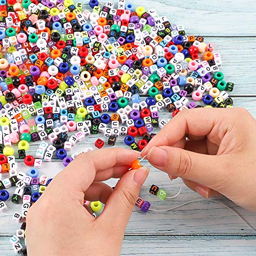 5 1400pcs+Jewelry+Elastic+Bracelets+Necklaces