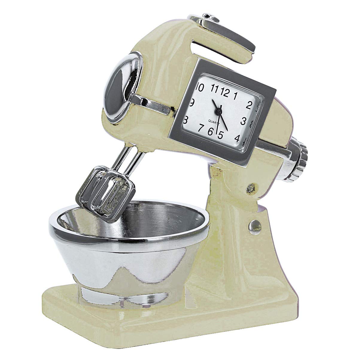 Miniature Cake - Food Mixer Novelty Quartz Movement Collector Clock WM Widdop 9610