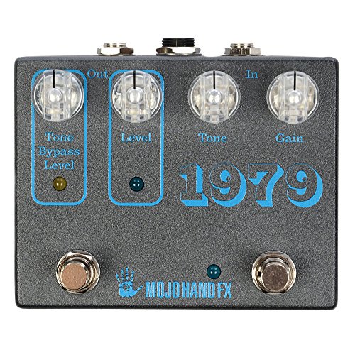 Mojo Hand FX 1979 Fuzz CME Exclusive Graphite w/ Clear Knobs