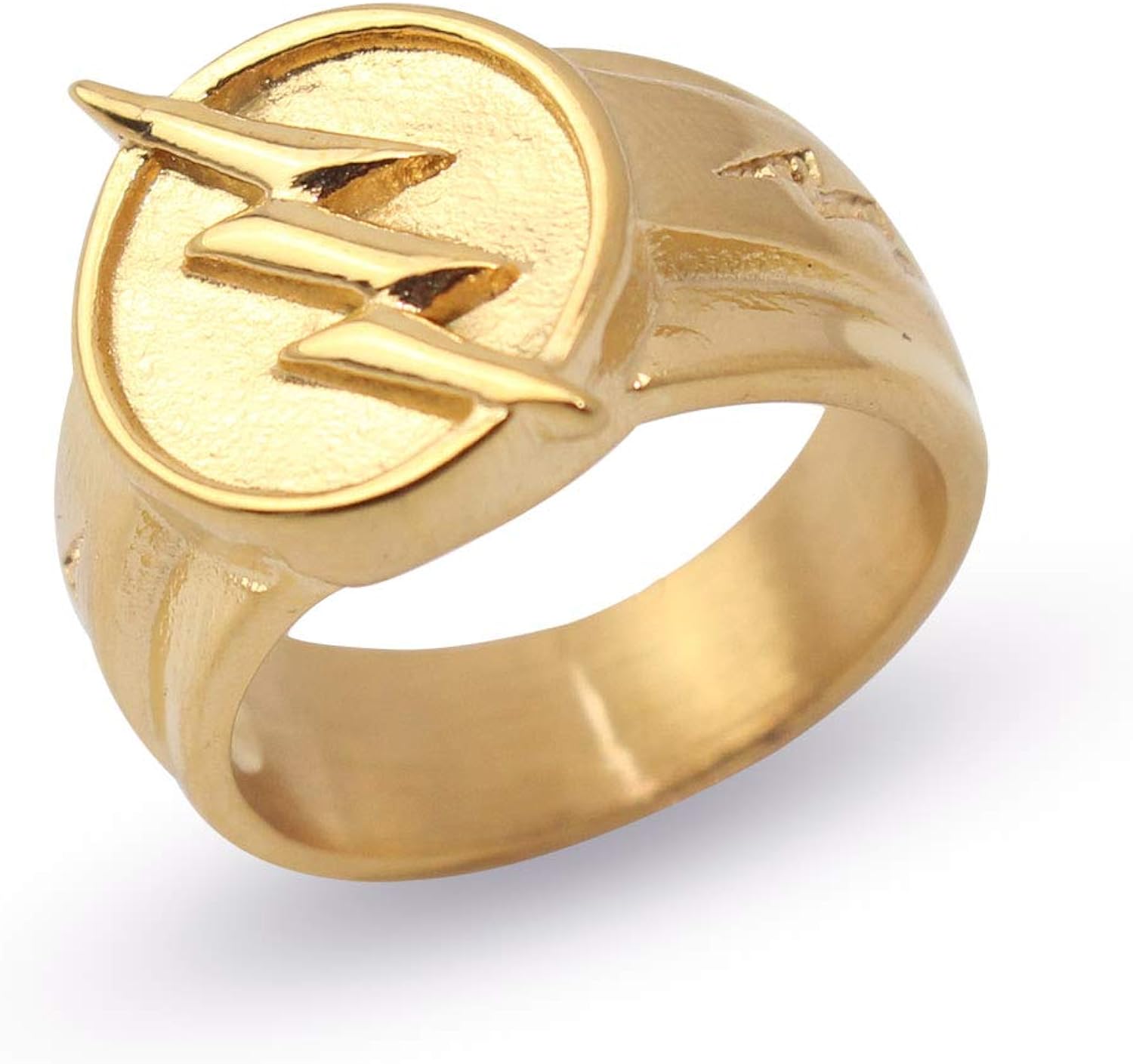 The Flash Season Cosplay Reverse Flash Ring 316L Stainless Steel Mens
