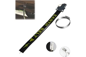iayokocc Car A-nti Static Strap Electrostatic Earth Belt, Avoid Antistatic Ground Wire Strap Reflective, Vehicle Automobile S