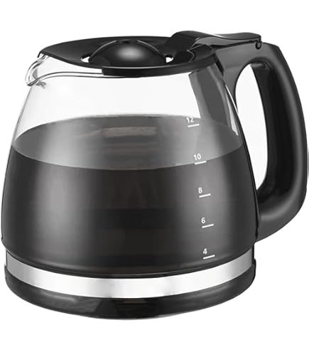 Amazon.com: Sencoday for 154448000000 Coffee Maker Glass Carafe Black  Compatible Replacement for Oster 12 Cup Coffee Maker BVST-JBXSS41: Home &  Kitchen