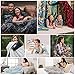 Chanasya Premium Wolf Faux Fur Throw Blanket - Soft, Fuzzy Sherpa & Minky Throw Blanket - for Bed or Couch - 50