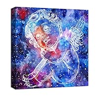 Canvas Wall Art Cupid Canvas Prints Home Artwork Decoration for Living Room,Bedroom - 12x12 inches