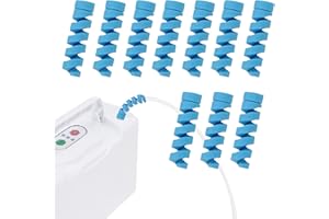 10 Pcs Oxygen Tube Support Crimp Straightener for Hose Tubing, Prevents Kinks & Bends in Oxygen Lines, O2 Concentrator Access