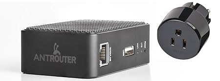 Bitmain Antrouter R1-LTC inkl. EU-Adapter - Scrypt Miner (z.B. Litecoin) [LTC Lotterie im Solo Mining - 25 Litecoins pro gefu