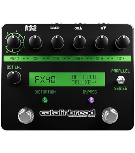 Amazon.com: Catalinbread FX40 Soft Focus Shoegaze Reverb Pedal