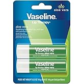 Unilever Vaseline Lip Therapy Aloe Care 2x4.8g 2 count