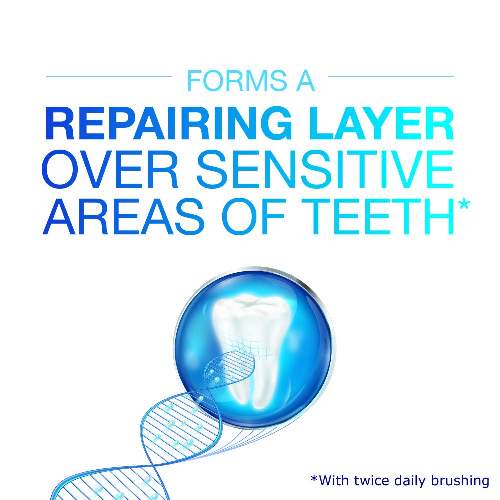 Sensodyne Repair & Protect Teeth Whitening Sensitive Toothpaste, Cavity Prevention and Sensitive Teeth Treatment - 3.4 Ounces (Pack of 3) : Beauty