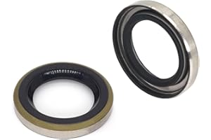 GLUCKMARINE GlückMarine 321466 2 Pcs Oil Seals for Johnson Evinrude 50-125 HP Outboard Motors replace 0321466 313337 777531 Sierra 18-2059