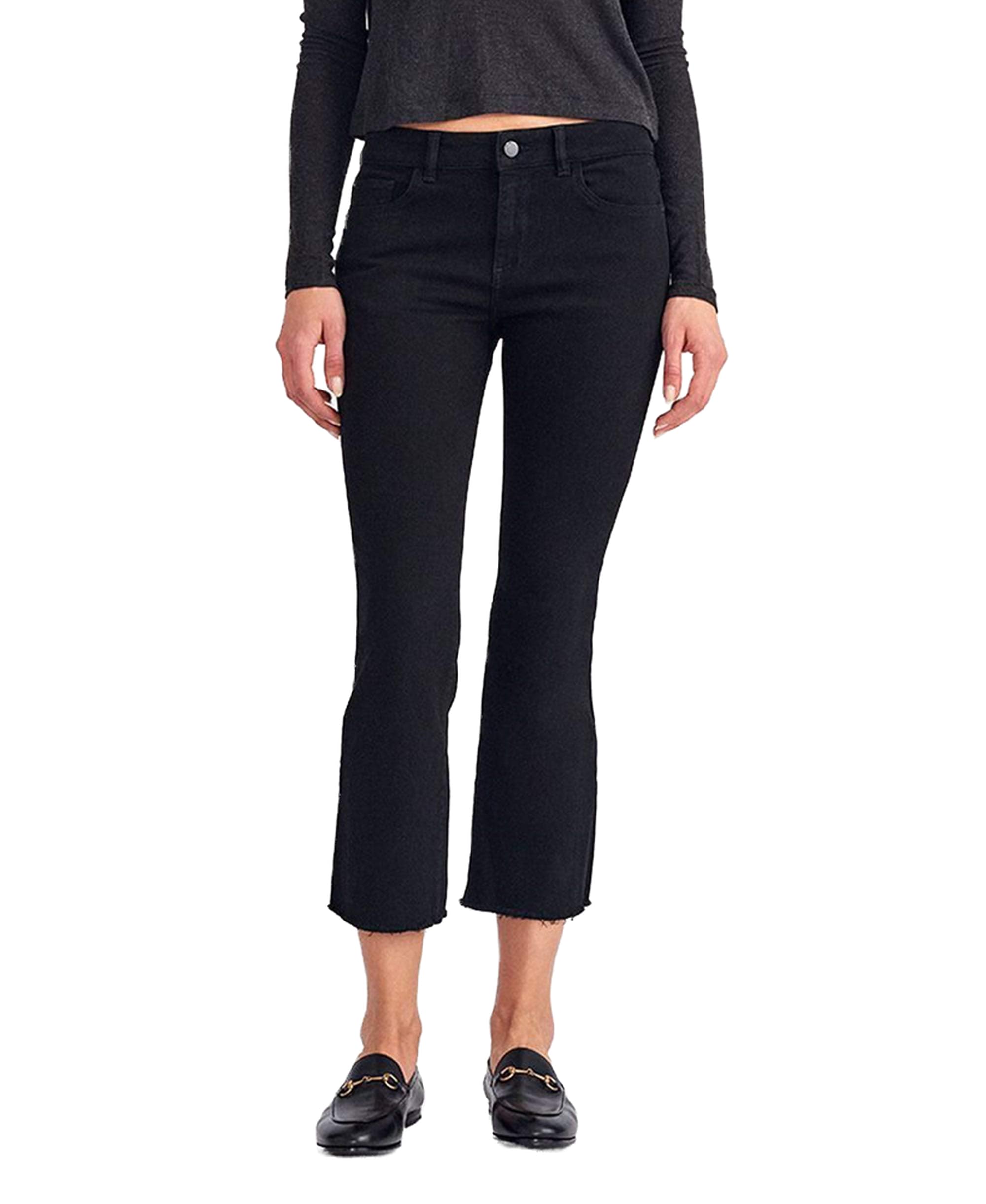 Photo 1 of DL1961 womens Lara Instasculpt Cropped Flare Jeans, Henderson, 28 US