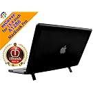 iPearl mCover Hard Shell Case with FREE keyboard cover for 15" Model A1286 Aluminum Unibody MacBook Pro (Black keys, 15.4-inch diagonal regular display) - BLACK