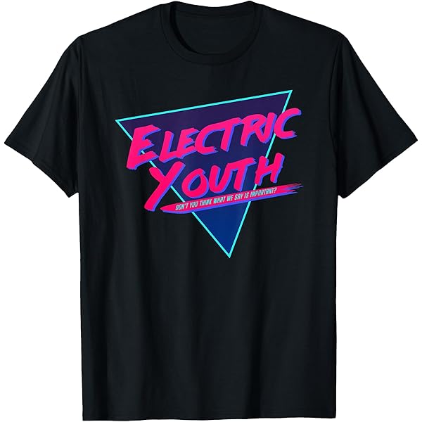 Amazon.com: Electric Youth Retro 80s T-Shirt : Clothing