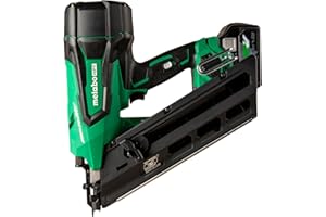 Metabo HPT 36V MultiVolt Cordless Paper Strip Framing Nailer | Includes Battery and Charger | NR3690DC