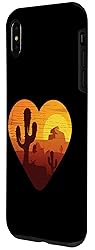 iPhone XS Max Distressed heart shape Desert