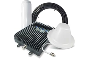 SureCall Fusion5s 2.0 Cell Phone Signal Booster for Home & Office up to 10000 sq ft, Omni Dome Antennas, Multi-User 4G/5G Boosts Verizon, AT&T, Sprint, T-Mobile, FCC Approved, USA Company