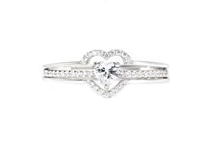 STORYJEWELLERY Christmas Gifts for Mom and Daughters, Mother Daughter Rings, Sterling Silver Rings, Daughter Gifts from Mom, Mother Jewelry, Xmas Present