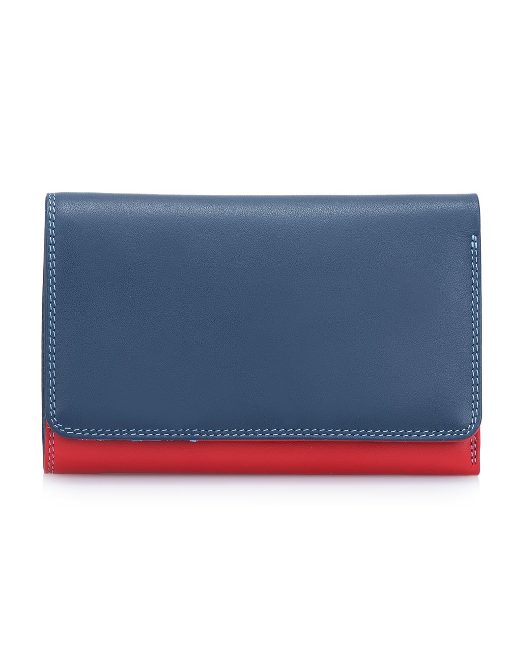 mywalit Leather Women's Wallet Medium Tri-fold Wallet - 363-127 Royal