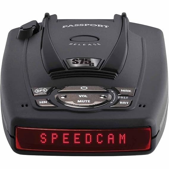 ESCORT S75G - Radar/Laser Detector, Fewer False Alerts, Auto Learn Technology, GPS, Speed Alerts