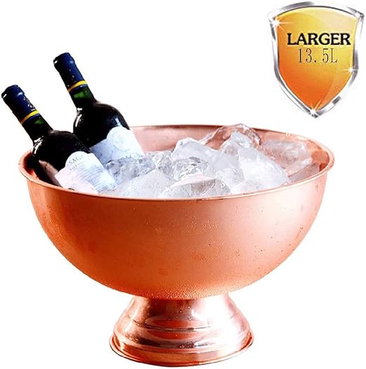 stainless steel champagne bowl