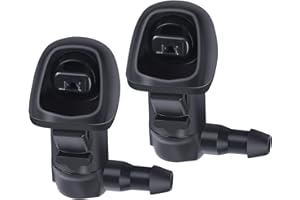 OCTAOR Front Windshield Washer Nozzle, 76810-TK8-A01 Replacement for 2011-2014 Honda Odyssey KA/KC/KL/KX, Pair Set Black