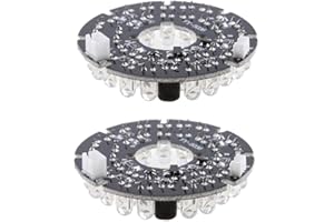 2pcs 850nm Round Board 36 IR LED Lamp Module for