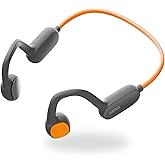 JusTalk Kids Bluetooth Headphones Wireless Earbuds, Open Ear Headphones for Kids, Internal Mic, IPX5 Waterproof, 30g Lightweight & Robust, Air Conduction Non-in-Ear, 85dB Hearing Protection