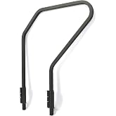 ALMULOO RV Handrail Compatible with Lippert Solid Step 3 Triple | Or Quad Solid Step for 5th Wheel Rvs Travel Trailers Steel 3 or 4 Step Rails for RV Stairs