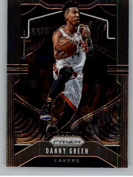 Amazon Com 2019 20 Panini Prizm 60 Danny Green Los Angeles Lakers Nba Basketball Trading Card Collectibles Fine Art
