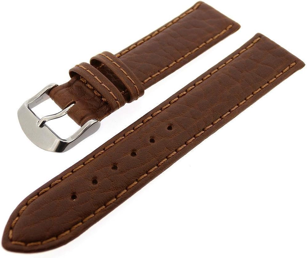 Amerika Leather Watch Strap [20mm, Brown]