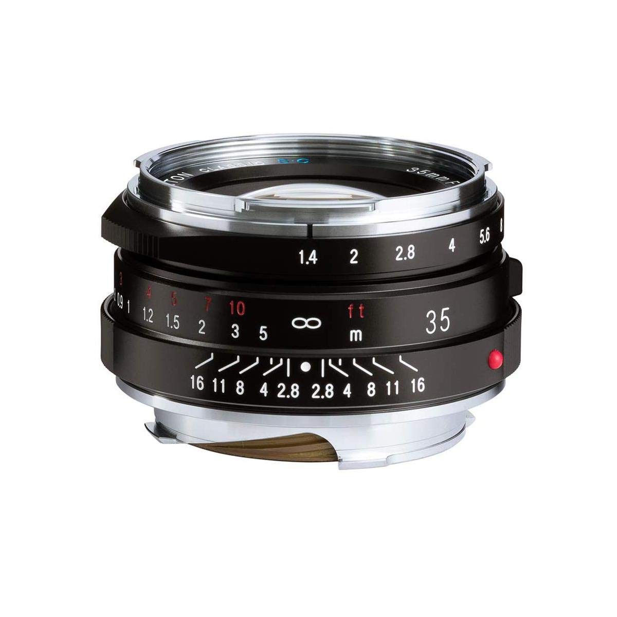 Voigtlander Nokton 35mm f/1.4 II Multi Coated Lens for Leica M, Black