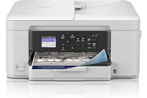 Brother INKvestment 1365 Wireless Color Inkjet All-in-One Printer with Automatic Duplex Printing and 1.8” Color Display | Includes Refresh Subscription Trial(1) (MFC-J1365DW)