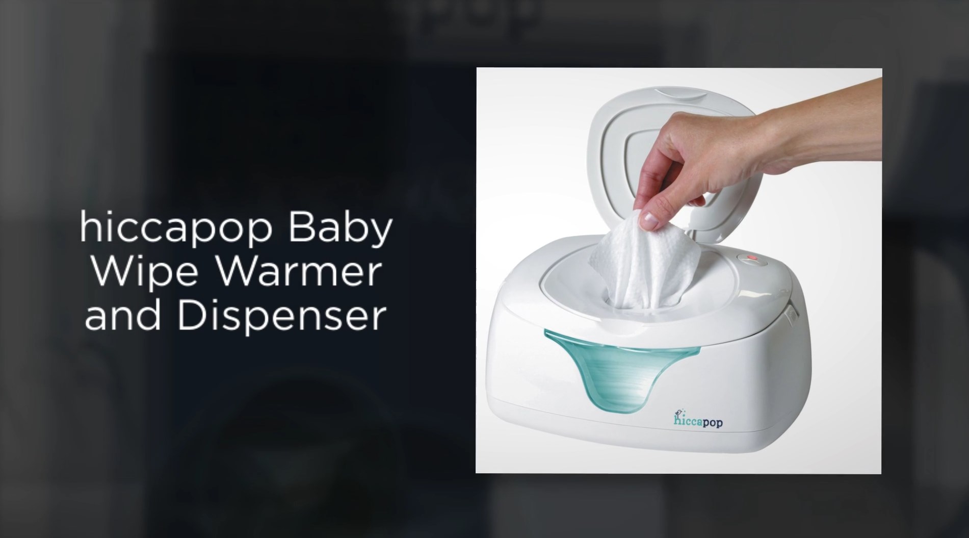 6 hiccapop+Warmer+Dispenser+Holder+Changing