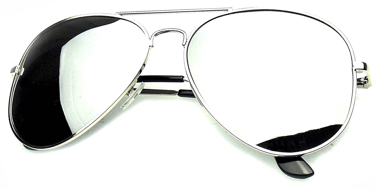 cheap silver aviator sunglasses