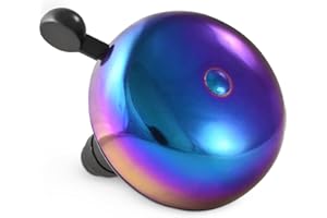 MARQUE Bike Bell for Adults & Kids – Nice, Loud, Crisp Ding Sound Bicycle Bell – Must Have Bicycle Accessories for Mountain MTB, Beach Cruisers, Commuter, Kids Bike – Easy to Install on Handlebar