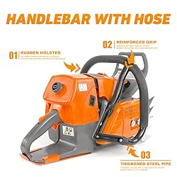 NEO-TEC NS892 Gas Chainsaw with 36 Inch Bar and