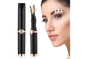 REWDUT Electric Eyelash Curler for Women, 2025 Upgraded Portable Heated Eyelash Curler, 3 Heat Modes and Smart Temperature Control, Natural Curling 24H Long-Lasting (Black)