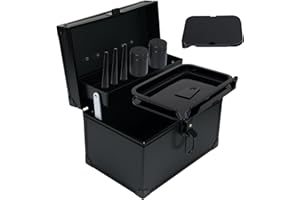 Misecrisa Smell Proof Box, Large Airtight Storage Box with Combination Lock – Waterproof & Durable Smell Proof Container for 