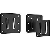 Mount-It! Anti-Rust RV TV Wall Mount, Fixed Low-Profile Bracket, 13-43" TVs | Ultra-Slim 0.7in Profile, Dual Quick-Release Wall Plates, Holds up to 30 lbs, VESA 100x100 Only