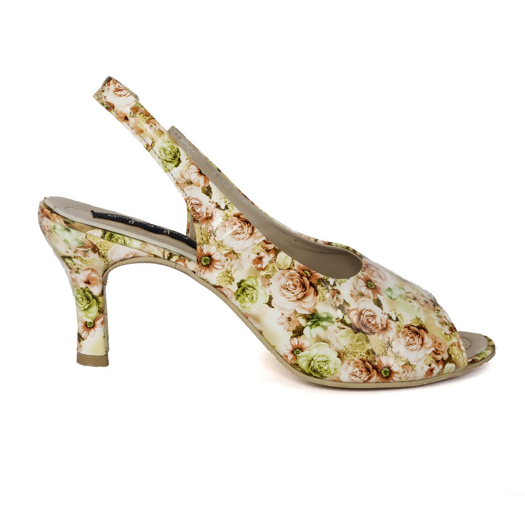 funku fashion beige stellitos heels