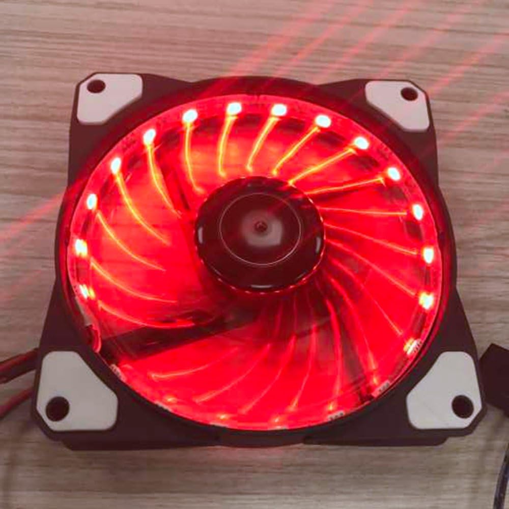 120MM 17 LED Computer Case CPU Cooling Fan with Magic Chasing Dream Color LED Strip