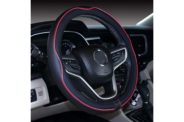 Mayco Bell Universal Standard Size Steering Wheel Cover Anti-Slip,Safety,Soft,Breathable,Durable,Full Surround,Comfortable Gr