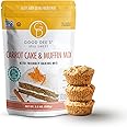 Good Dees Low Carb Baking Mix, Carrot Muffin & Cake Mix, Keto Baking Mix, No Sugar Added, Gluten Free, Dairy-Free, Diabetic (Pack of 1)